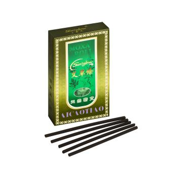 Small Moxa Sticks for Tiger Warmers - smokeless, 12 x 0,4 cm 12 x 0.4 cm