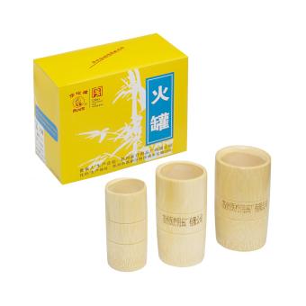 Bamboo Cupping Set - 3 pieces 